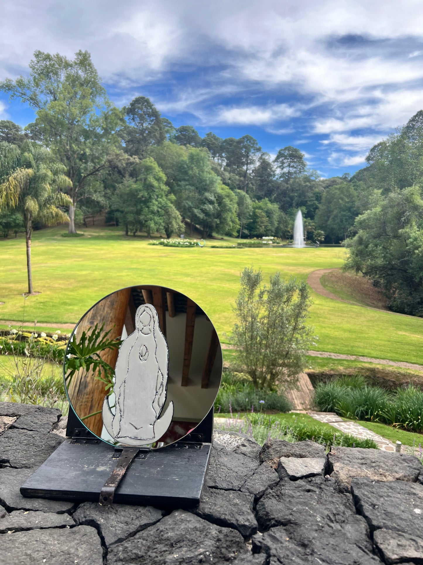 Virgencita de Guadalupe resina